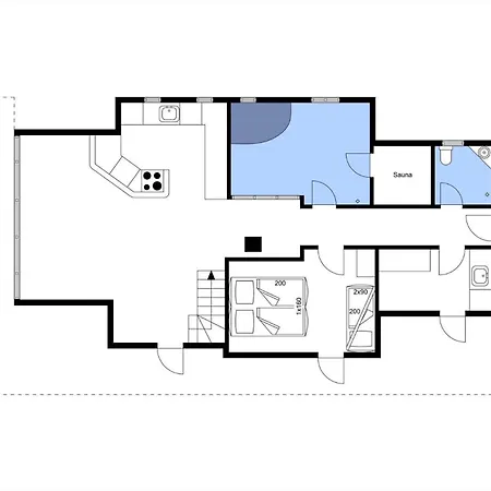 1340-thisted-nordsovej-104 펜션 *
